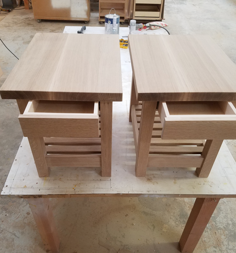 custom end tables